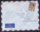 Lebanon: Airmail Cover To Germany, 1 Stamp, Person (creases) - Libanon