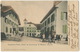 Lignieres Poste Hotel De Commune Et Maison D' Ecole Attelage Boeufs Colorisée Lampe Petrole Vers Caux 1906 - Lignières