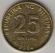 @Y@    Filippijnen   25 Sentimos  2004         (3983) - Philippines