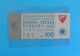 FC RED STAR Vs GLASGOW RANGERS FC - 1990 UEFA CHAMPIONS LEAGUE Football Soccer Ticket Foot Fussball Scotland British - Match Tickets