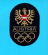 AUSTRIA NOC - Beautifull Very High Quality Patch * Olympic Games Olympiad Olympia Olympiade Olimpische Spiele Osterreich - Kleding, Souvenirs & Andere