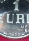 1 EURO ARGENTO 800/1000 PRECURSORE EURO MFE BOLOGNA 1965 IN UNITATE ROBUR - Prove Private