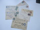 GB 1899 - 1920 Registered Letter / Postcards / Streifband! 7 Stück! Aus Einer Korrespondenz! Interessant?! - Sammlungen