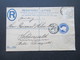 GB 1899 - 1920 Registered Letter / Postcards / Streifband! 7 Stück! Aus Einer Korrespondenz! Interessant?! - Sammlungen