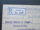 Delcampe - GB 1899 - 1920 Registered Letter / Postcards / Streifband! 7 Stück! Aus Einer Korrespondenz! Interessant?! - Sammlungen