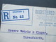 Delcampe - GB 1899 - 1920 Registered Letter / Postcards / Streifband! 7 Stück! Aus Einer Korrespondenz! Interessant?! - Verzamelingen