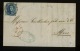 N°4 Sur Lettre Vers Mons - 1849-1850 Medaillen (3/5)