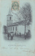 Jeu De Boules Et Eglise De Blandin, Près Virieu Sur Boubre - Eglise, Fontaine, La Boule Est Lancée - Date Illisble - Virieu