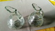 2 FLACONS En VERRE HUILIER Et VINAIGRIER 10cm Hauteur - Sans Bouchons - Other & Unclassified