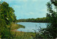 Etang De La Touche, Chateaubriant, Loire-Atlantique, France Postcard Posted 1982 Stamp - Châteaubriant