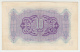 Libya Tripolitania 10 Lira 1943 WWII AXF P M4 - Libye