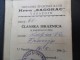 HRVATSKI SPORTSKI KLUB ZAGORAC, VARAZDIN, 1943, NDH  FRANJO RUPNIK, IDENTITY CARD   RRARE - Otros & Sin Clasificación