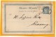 Norway 1883 Card Mailed - Briefe U. Dokumente