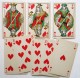 Delcampe - ANCIEN JEU DE 32 CARTES . CARTES FINES G.H.I. PIQUET PIKET FIJNE KAARTEN - 32 Cartes