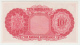 Bahamas 10 Shillings 1953 AUNC+ Pick 14b  14 B - Bahamas