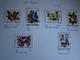 Timbres Rwanda Papillons II Série  N° 138/43 Dessin Jean Van Noten - Gebraucht