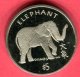 § 5 DOLLARS    ELEPHANT  TTB+  32 - Liberia