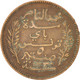 Monnaie, Tunisie, Muhammad Al-Nasir Bey, 5 Centimes, 1912, Paris, TTB, Bronze - Tunisie