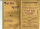 LYON _GYMNASTE  S A G _VIIIe Grand Gala Gymnique FRANCO_SUISSE _11 CHAMPIONS SELECTIONNE_Le 18 Janvier1931 - Gymnastik