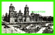 YZOCALO, MEXICO - CATEDRAL - ANIMATED WITH OLD CARS &amp; TRAMWAYS - CIA FOT. - - Mexique