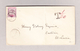 GB Leeward Islands DOMINICA 28.7.1897 Taxierter Brief Nach Santa Lucia - Leeward  Islands