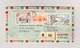 Frankreich A.O.F. DAKAR 8.4.1958 SENEGAL R-Luftpostbrief Nach Japan Erstflug Paris-Tokio - Lettres & Documents