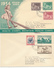 NEW ZEALAND - 1955-1957 - Vier FDC - FDC