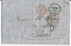 1853 - LETTRE De NEWCASTLE (GB) Avec ENTREE Par CALAIS + ENTREE SARDAIGNE Par PONT De BEAUVOISIN ???? Pour PARIS - Entry Postmarks