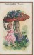 #BV5875 MUSHROOM, FLOWER, GIRL, FAIRY, ILLUSTRATION, POST CARD, 1906, HUNGARY. - Mushrooms