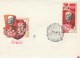 #BV5929  LENIN,30YEAR ANNIVERSARY, 1945-1975, COMMUNISM, COVER FDC ,1975, RUSSIA. - FDC