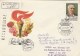 #BV5961 FLAME, FLOWERS, MOSCOW, REGISTERED, COVER FDC, 1981, RUSSIA. - FDC