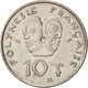 Monnaie, French Polynesia, 10 Francs, 2000, Paris, TTB+, Nickel, KM:8 - Frans-Polynesië