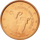 Chypre, Euro Cent, 2008, SPL+, Copper Plated Steel, KM:78 - Cipro