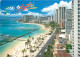 Waikiki, Honolulu, Hawaii, United States US Postcard Posted 1994 Stamp - Honolulu