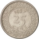 Monnaie, Surinam, 25 Cents, 1987, TTB+, Nickel Plated Steel, KM:14A - Surinam 1975 - ...