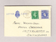 GB CLAPHAM 4.9.1947 Lettercard 2 1/2d Mit 1/2d Zusatz Nach Interlaken - Lettres & Documents