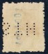 Sello 4 Pts Alfonso XIII Vaquer, Perforado Comercial S.T.H., Perfin, Num 246 º - Used Stamps