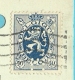 285 Op Kaart Met Stempel BRUXELLES, Met Firmaperforatie (perfin) " J.F. " Van JULES FONSON - 1909-34