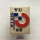 Badge (Pin) ZN004132 - Deaflympics (World Games For The Deaf) Yugoslavia Serbia 1969 SIG - Olympische Spelen