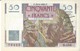 FRANCE - 50 Francs Le Verrier 29- 6-1950 F - 50 F 1946-1951 ''Le Verrier''