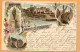 Gruss Aus Bernburg 1900 Postcard - Bernburg (Saale)