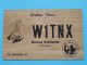 W1TNX Barney Reitmeier U.S.Navy Groton Conn. ( To Hull England ) Anno 1953 ( Zie Foto Voor Details ) - Radio-amateur