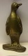 Petite Figurine Animalière En BRONZE  Représentant Un PINGOUIN -  Hauteur 5.50cm - Bronzes