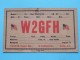 W2GFH ( Harold M. Keyser ) Scotia New York ( To Walton On Thames England ) Anno 1934 ( Zie Foto Voor Details ) - Radio Amateur