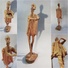 *DON QUICHOTTE OURO EN BOIS SCULPTE # Cervantes Livre Roman Literature Souvenir Espagne Sculpture - Bois