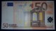 50 EURO J100B4 DRAGHI Serie S77 Italy Italia Perfect UNC - 50 Euro