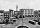 05086 "PESCARA - PIAZZALE STAZIONE C." ANIMATA, AUTOBUS, DISTRIBUTORE. CART.  SPED. 1954 - Pescara