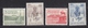 Denmark 1937 Silver Jubilee King Christian X 4v Mh (=mint,hinged) (33900) - Ongebruikt