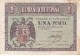 BILLETE DE BURGOS DE 1 PTA DEL 30 ABRIL 1938 SERIE E CALIDAD BC+  (BANKNOTE) - 1-2 Pesetas