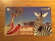 Chilli Cash Africa  - Phonecard Zebra  - 5 &euro; - Yassir Worldcom  -  Best Condition - Autres - Europe